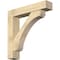 Ekena Millwork Legacy Block Rough Sawn Bracket w/ Offset Brace, Douglas Fir, 8"W x 40"D x 40"H BKT0806X40X40LEC05RDF - alternate 1
